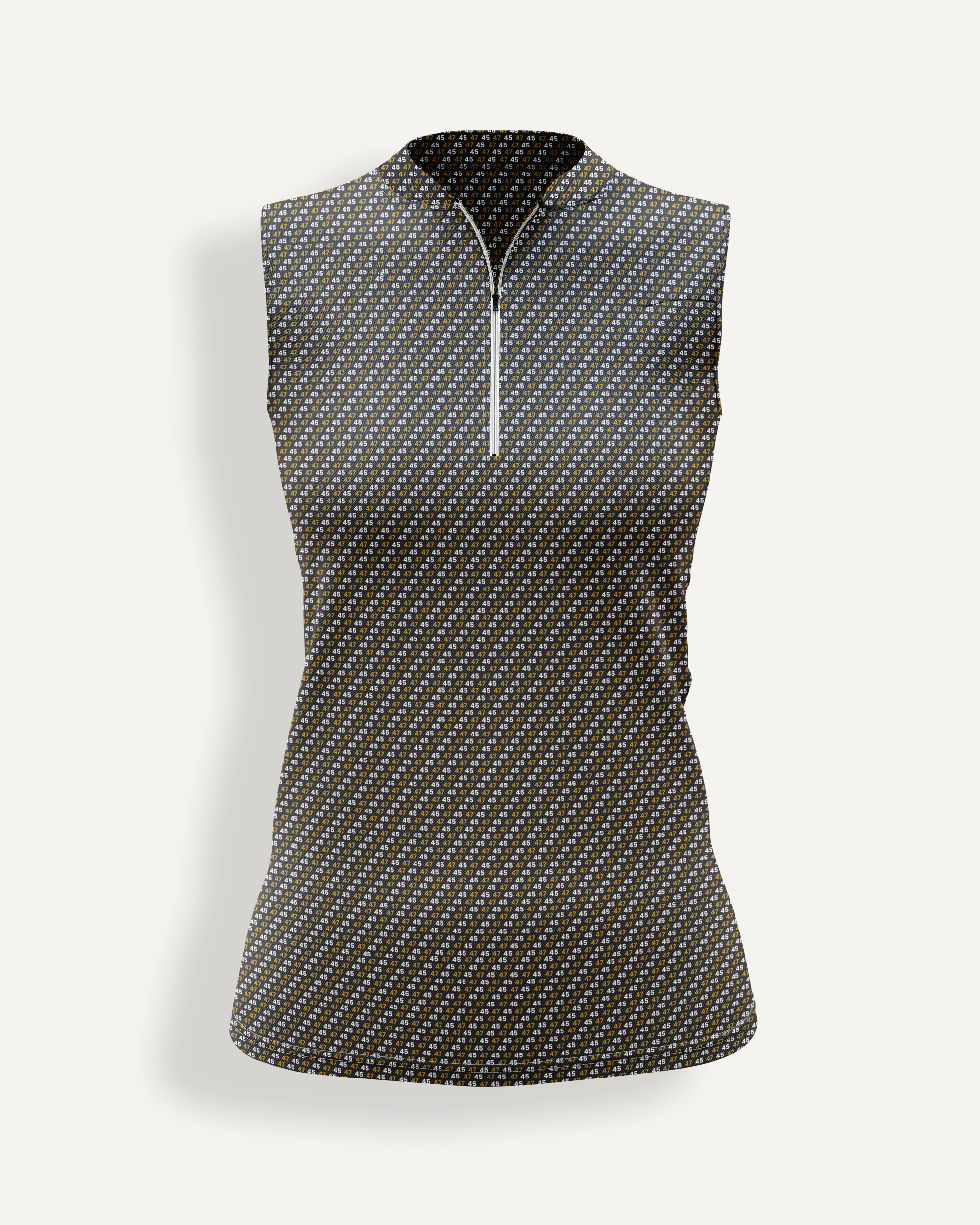 Mrs. Golden Age Sleeveless Polo alternate product view 1