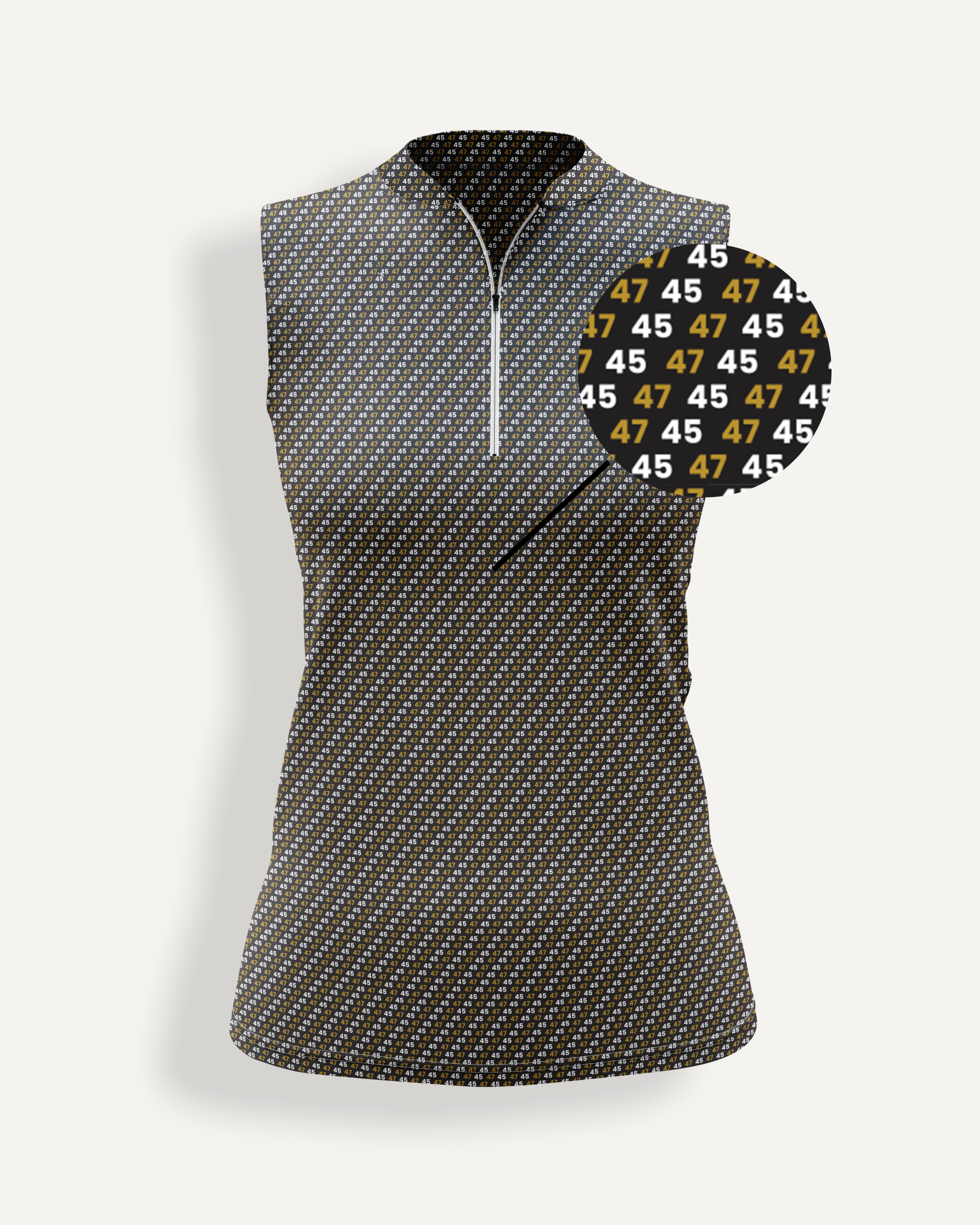 Mrs. Golden Age Sleeveless Polo product photo