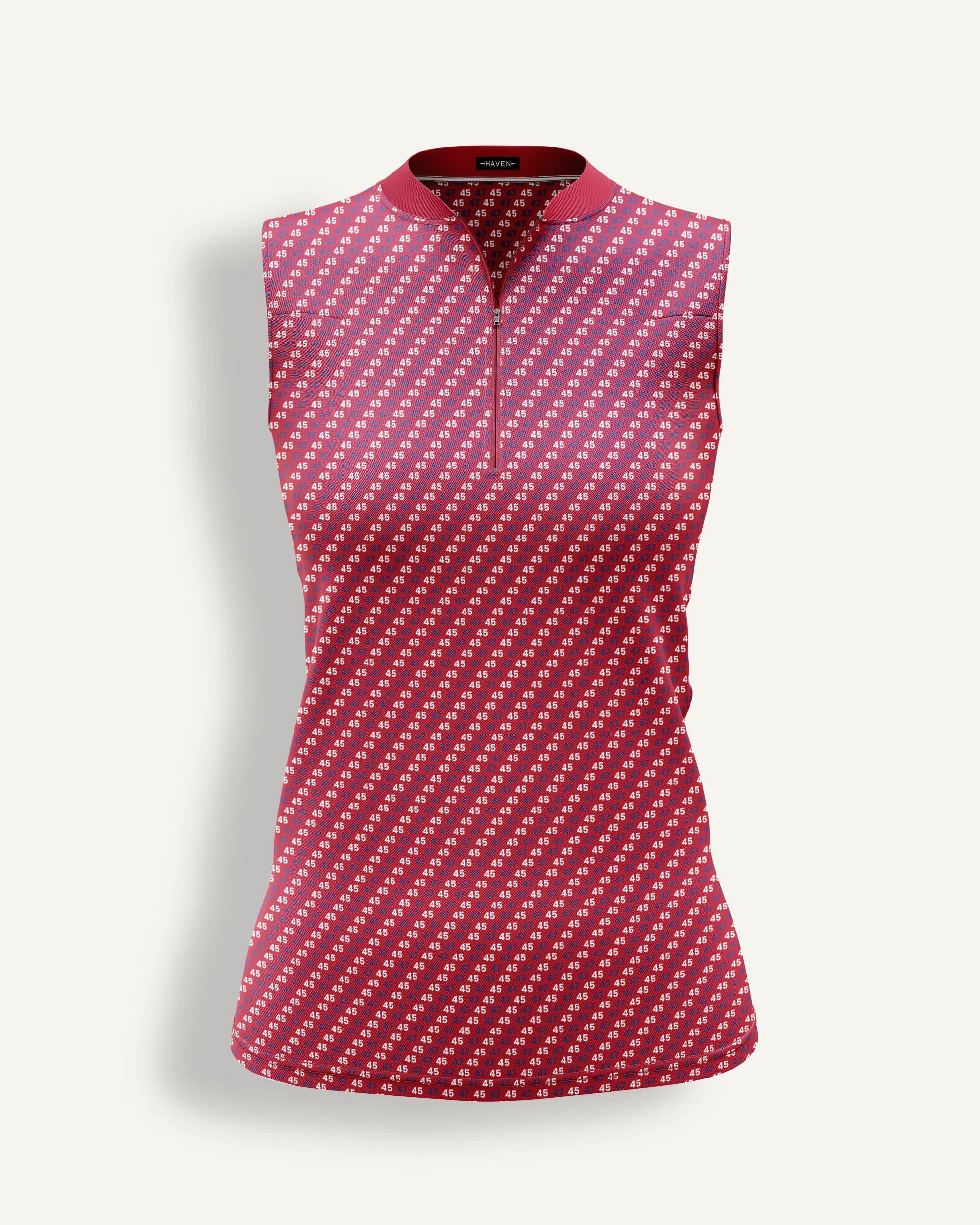 Mrs. Don Sleeveless Polo alternate product view 1